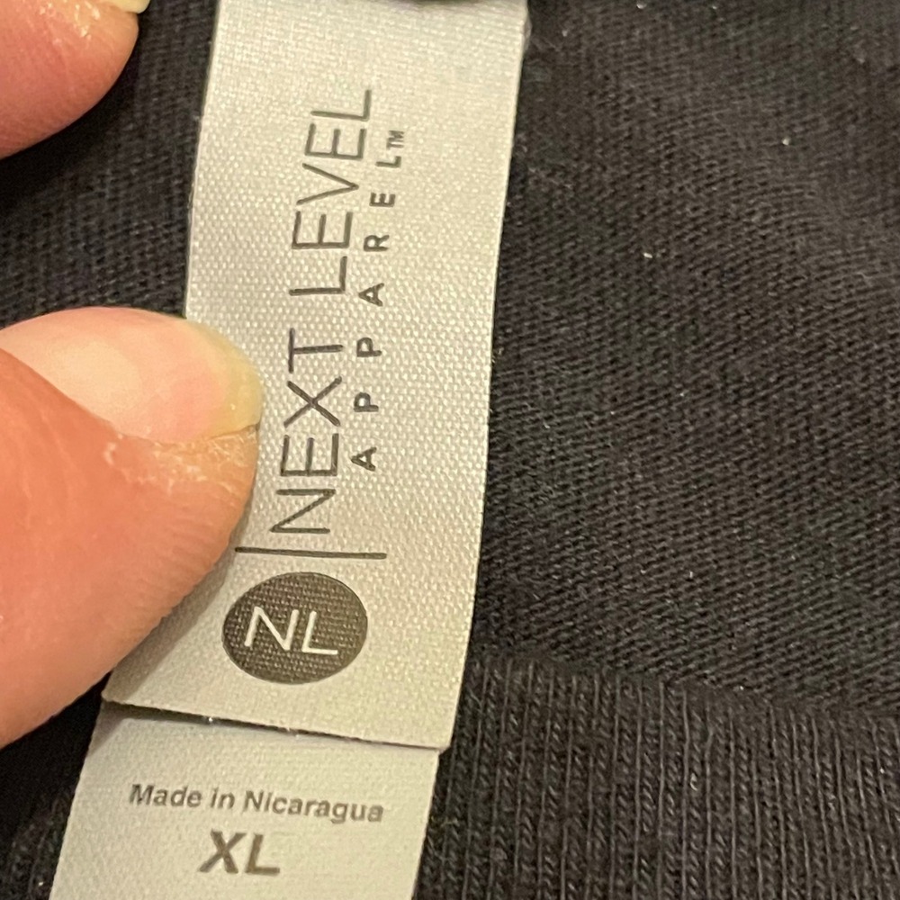 Next Level Apparel Graphic Tee Too Cool For Gluten Women's Size XL - Picture 4 of 7